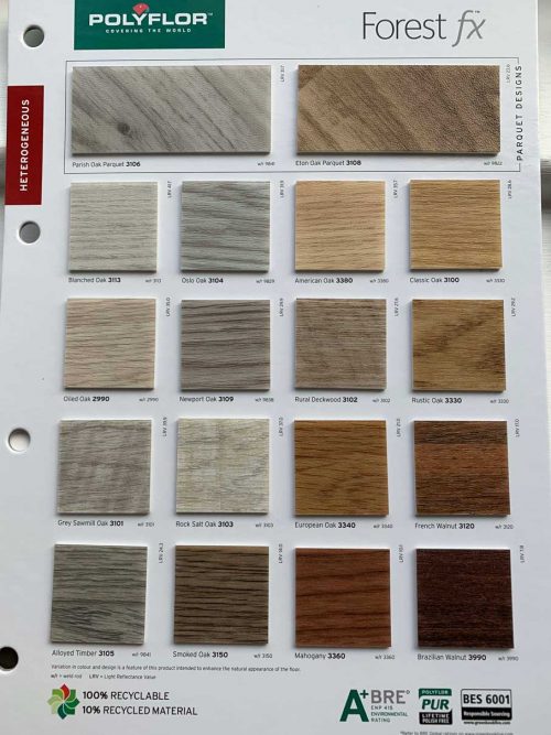 Polyflor Forest fx Heterogeneous Wood Effect Vinyl | That Carpet Tile ...